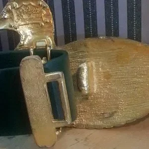 Vintage Paquette 2pc Duck belt buckle 18kt plated Vintage | Accessories | Vintage Paquette 2pc Duck Belt  main image 3